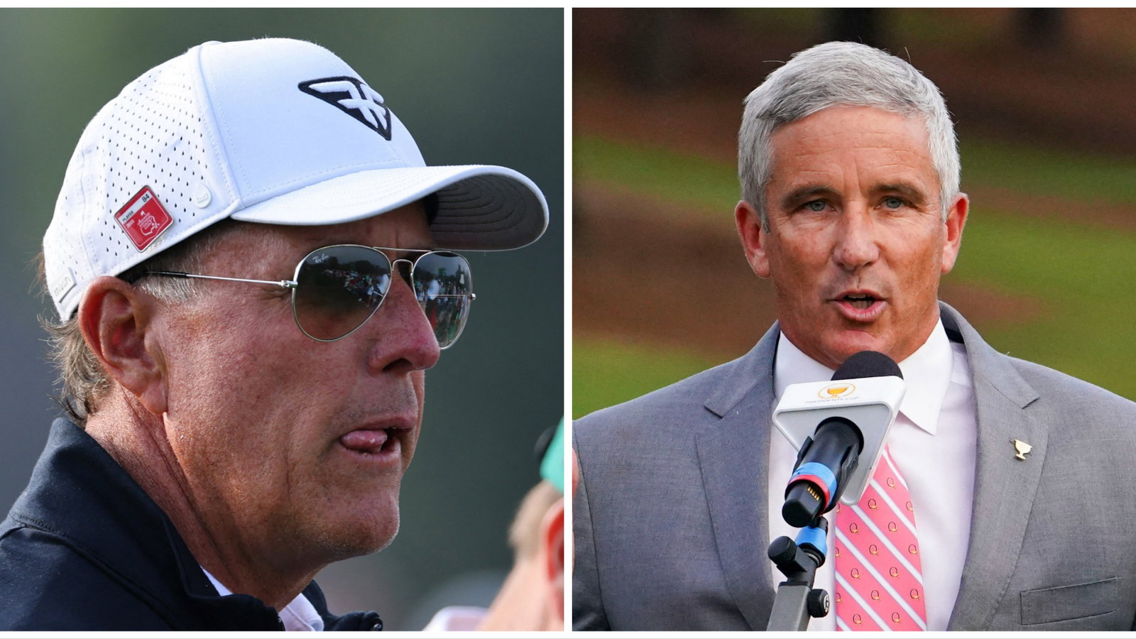 FIGHT! LIV Golf's Phil Mickelson in fiery exchange with former PGA Tour pro